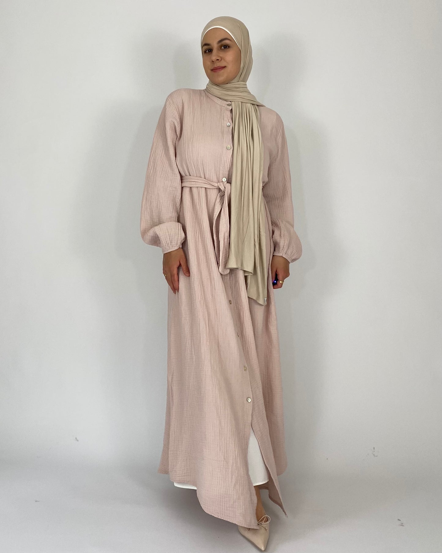 Musselin Kleid