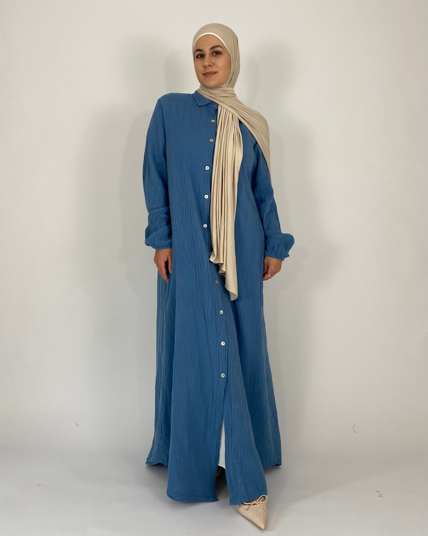 Musselin Kleid