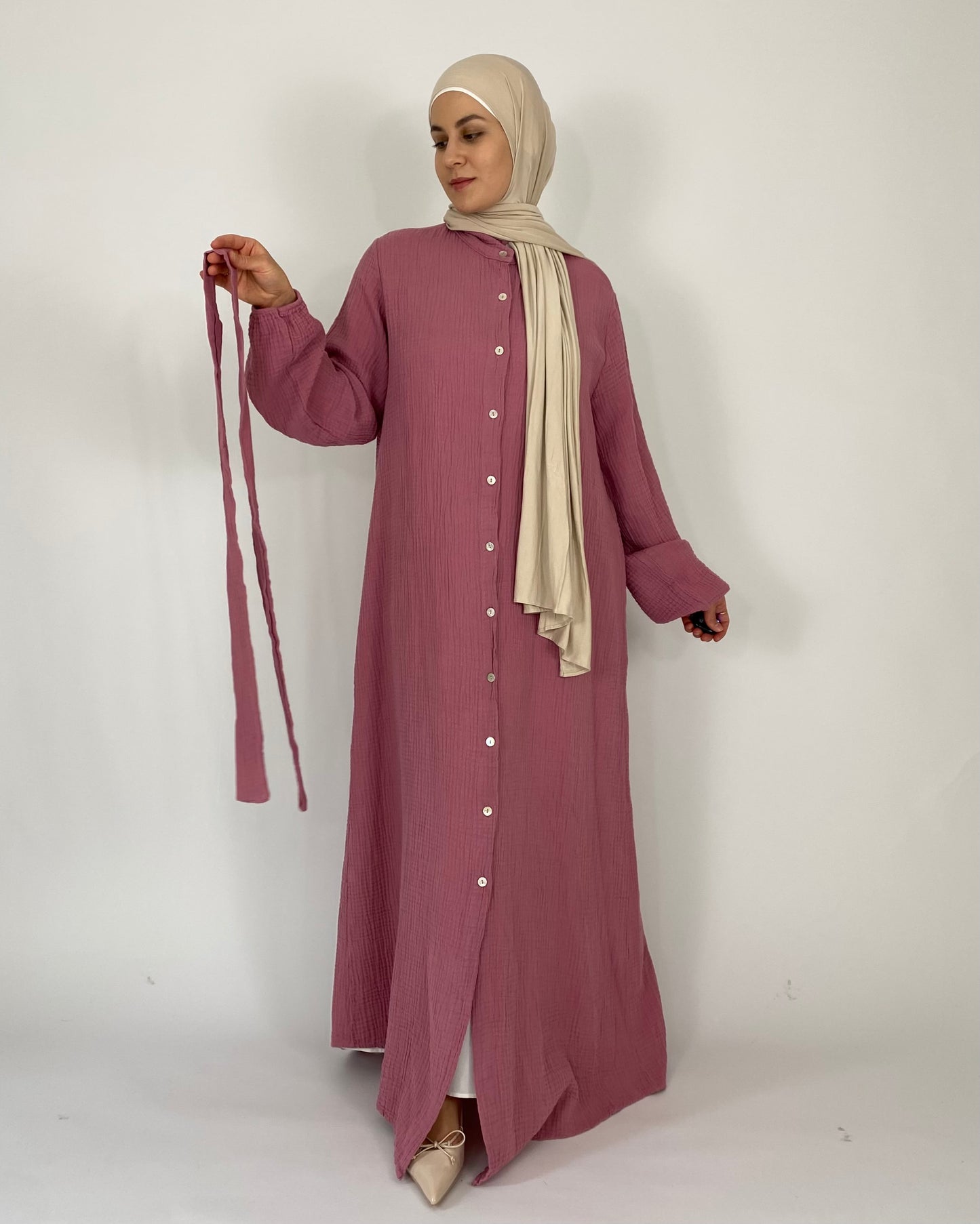 Musselin Kleid