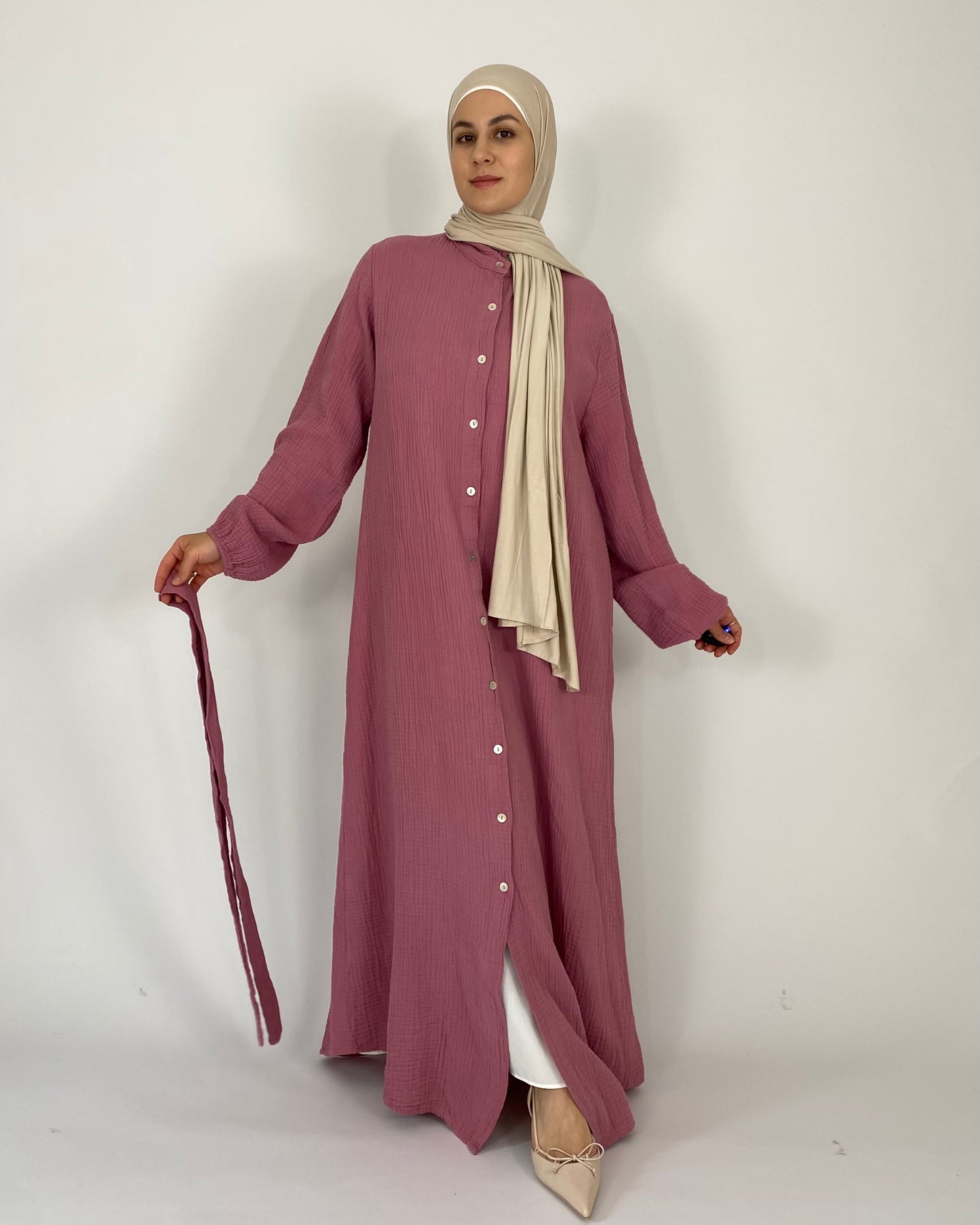 Musselin Kleid