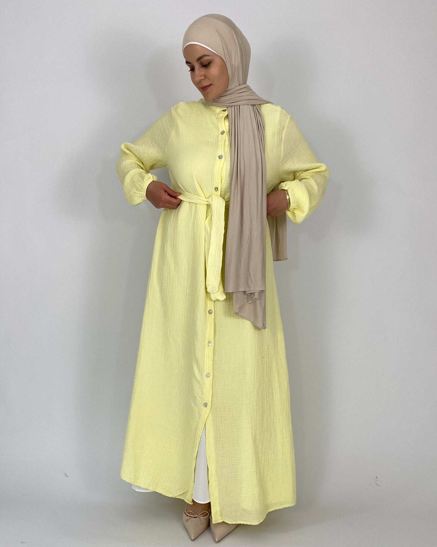 Musselin Kleid