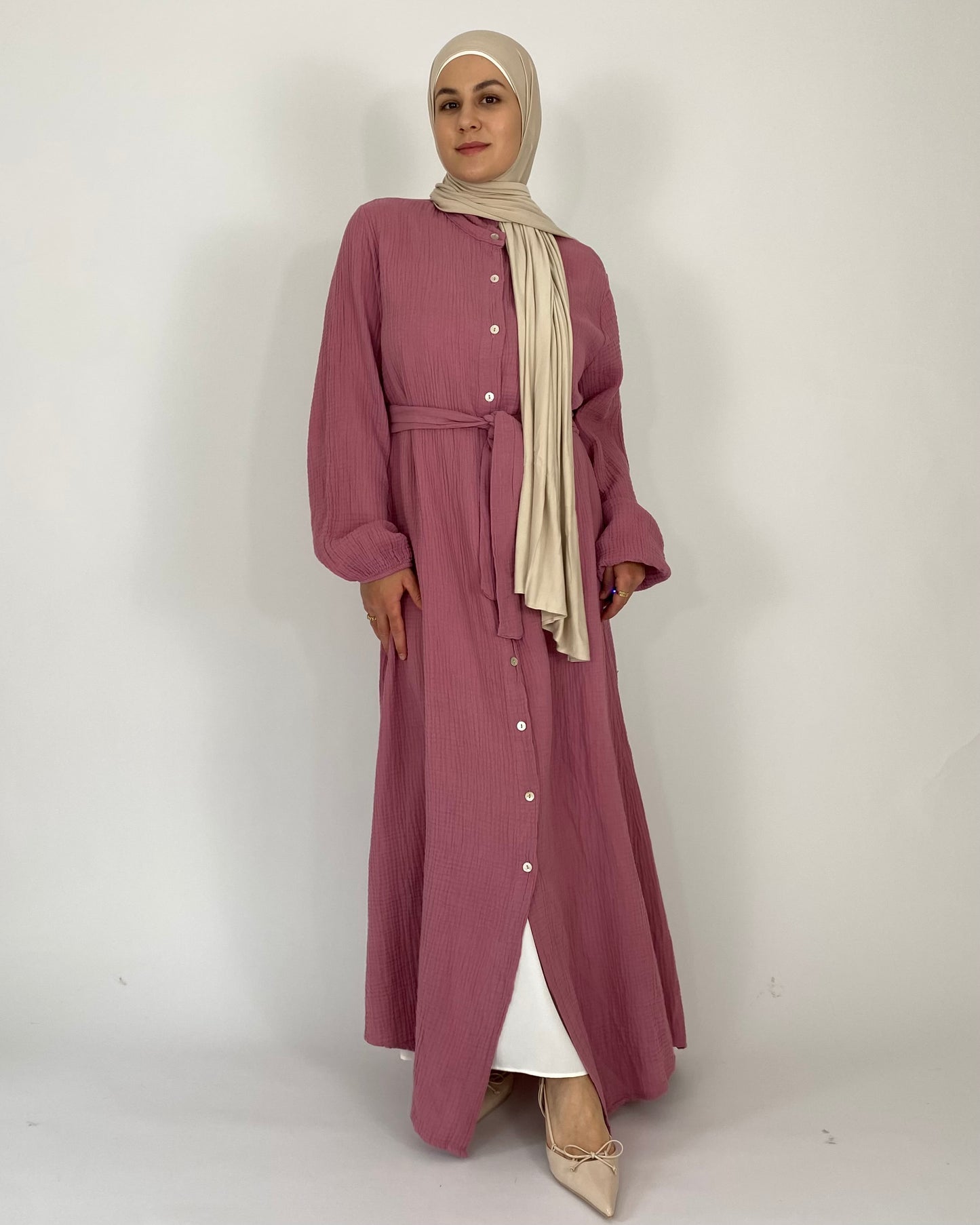 Musselin Kleid