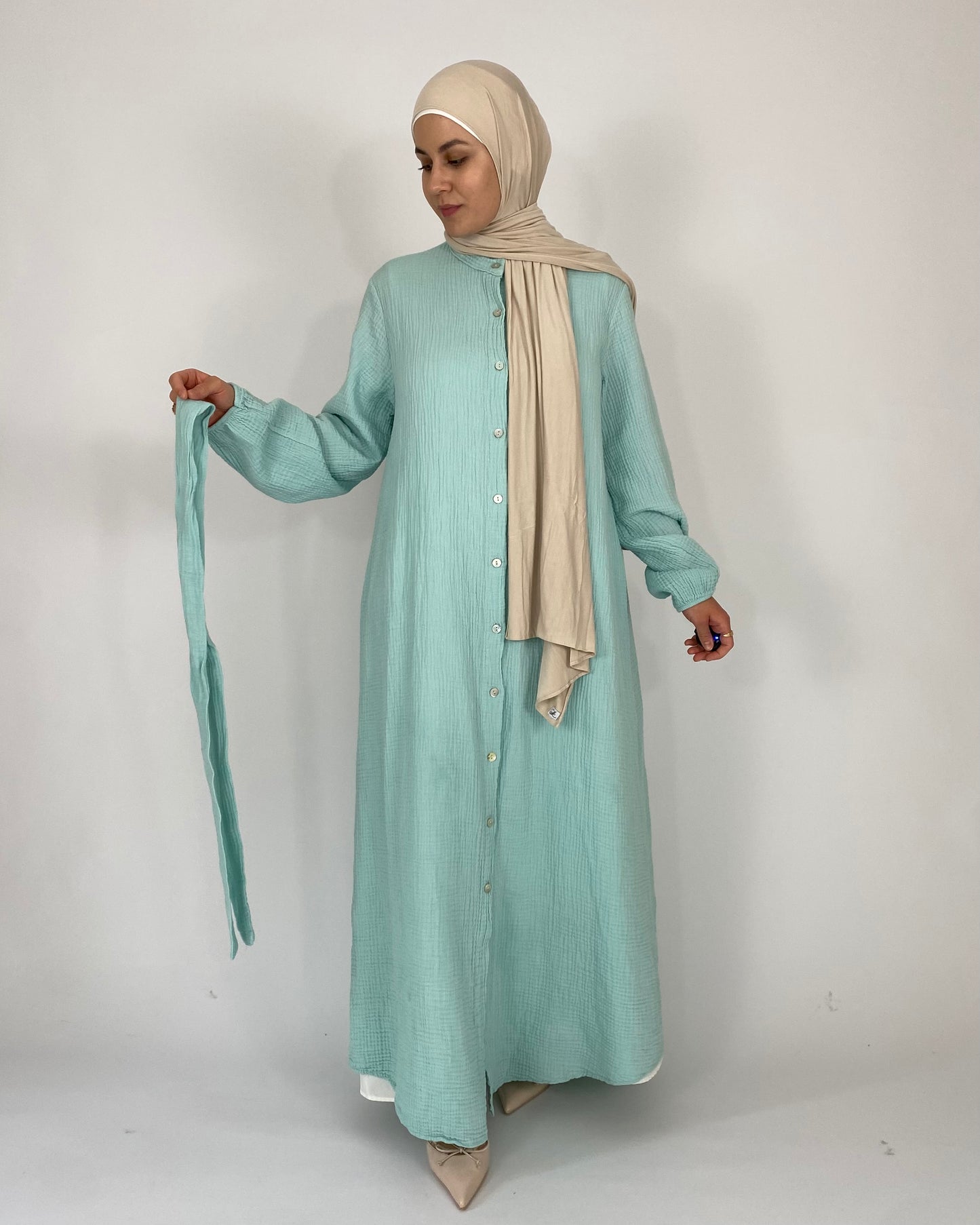 Musselin Kleid