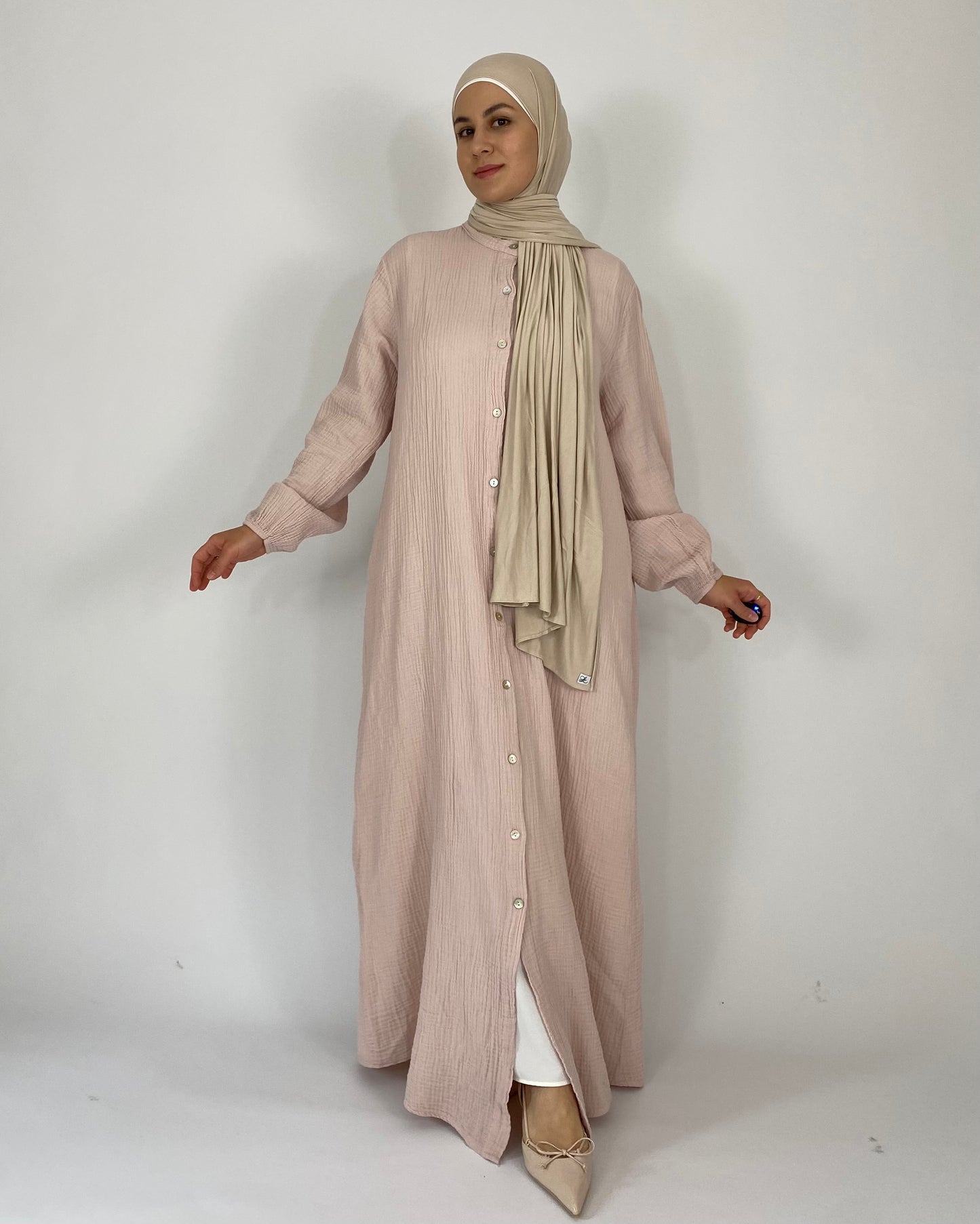 Musselin Kleid