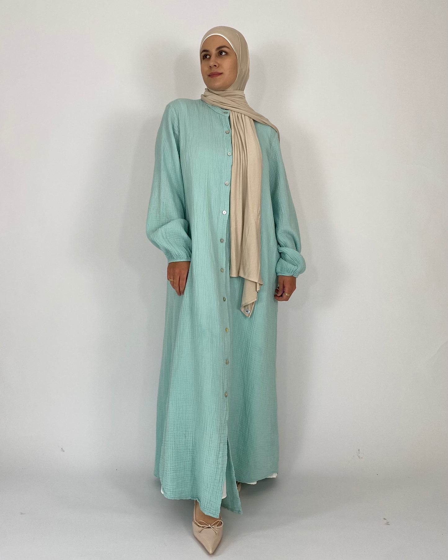Musselin Kleid