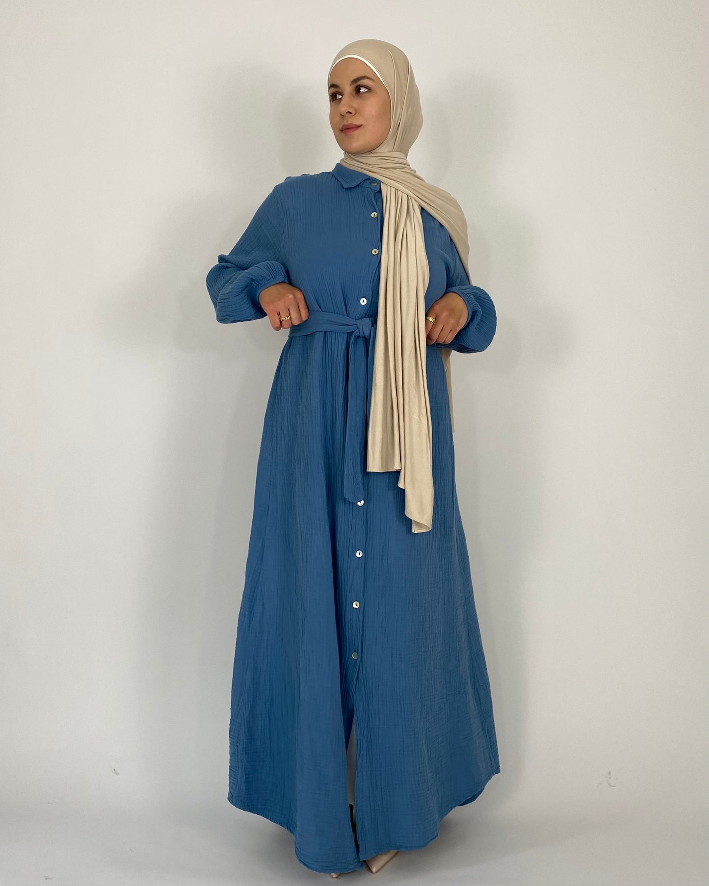 Musselin Kleid