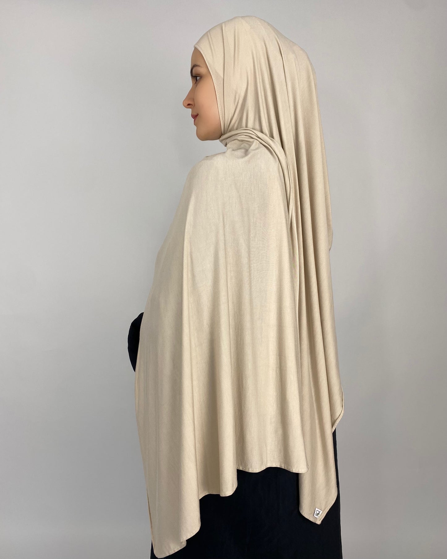 Premium Jersey Hijab - cream
