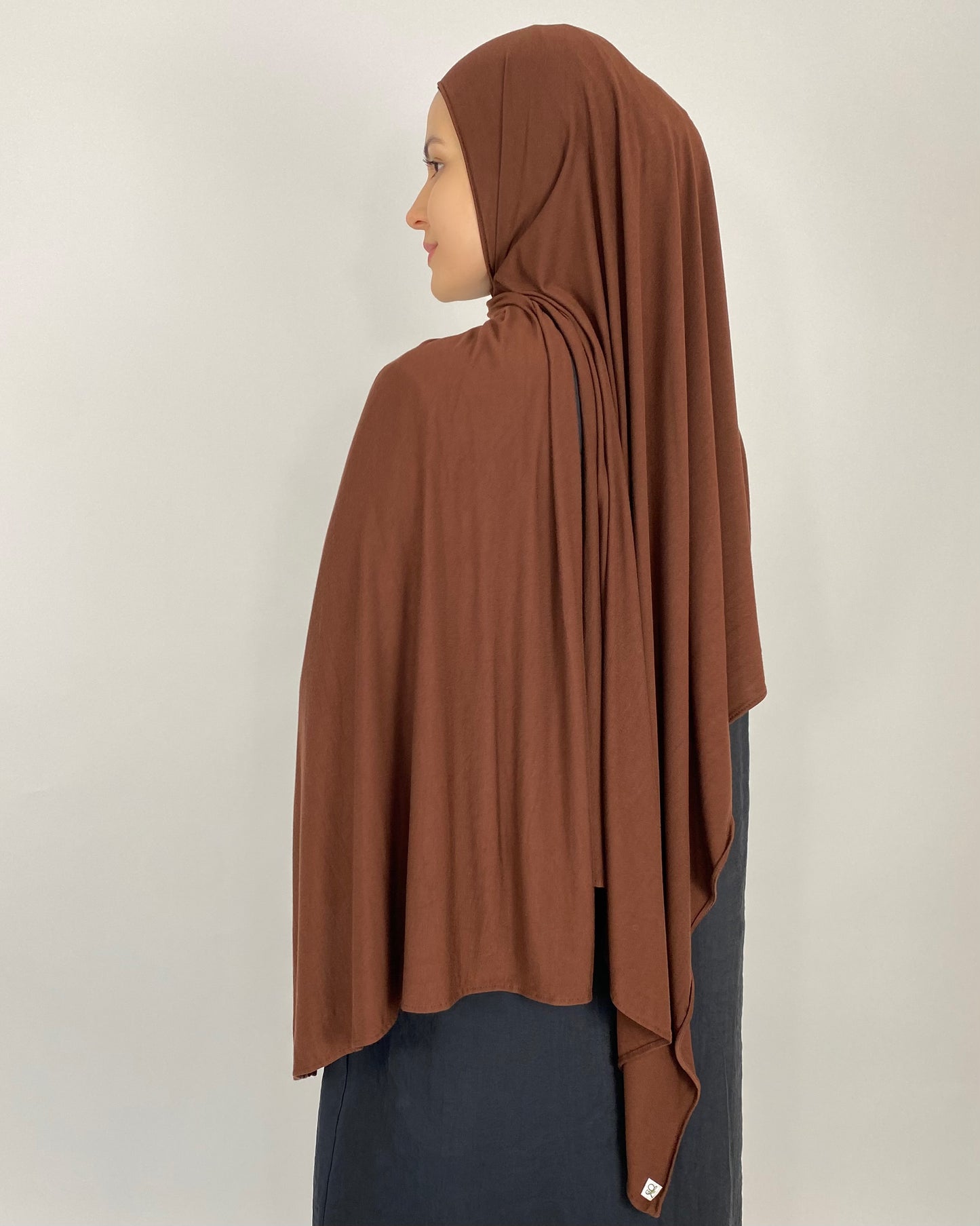 Premium Jersey Hijab - cocoa