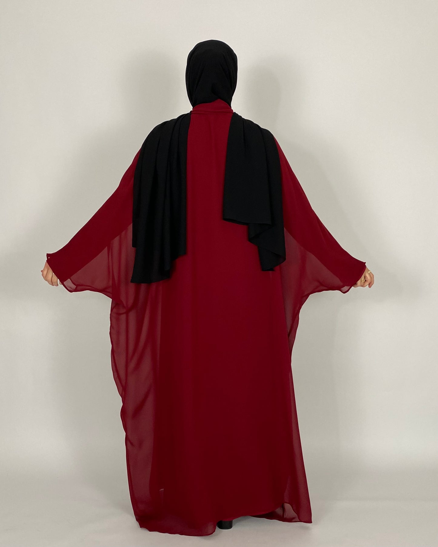 Lana Abaya Cherry